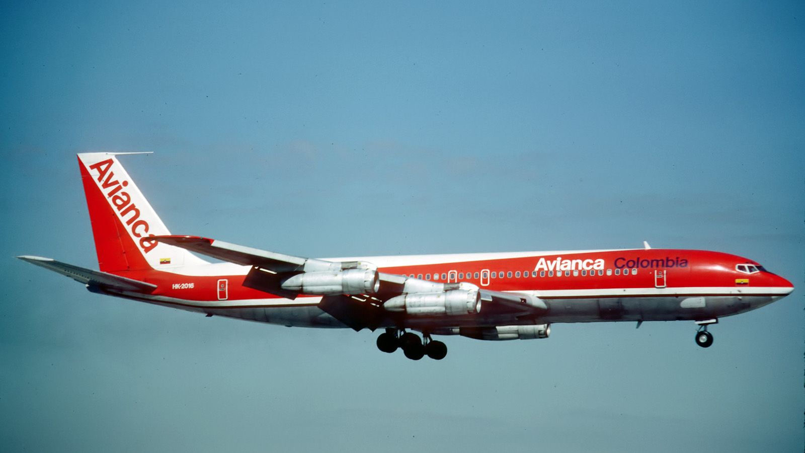 Avianca Boeing 707 Inflight