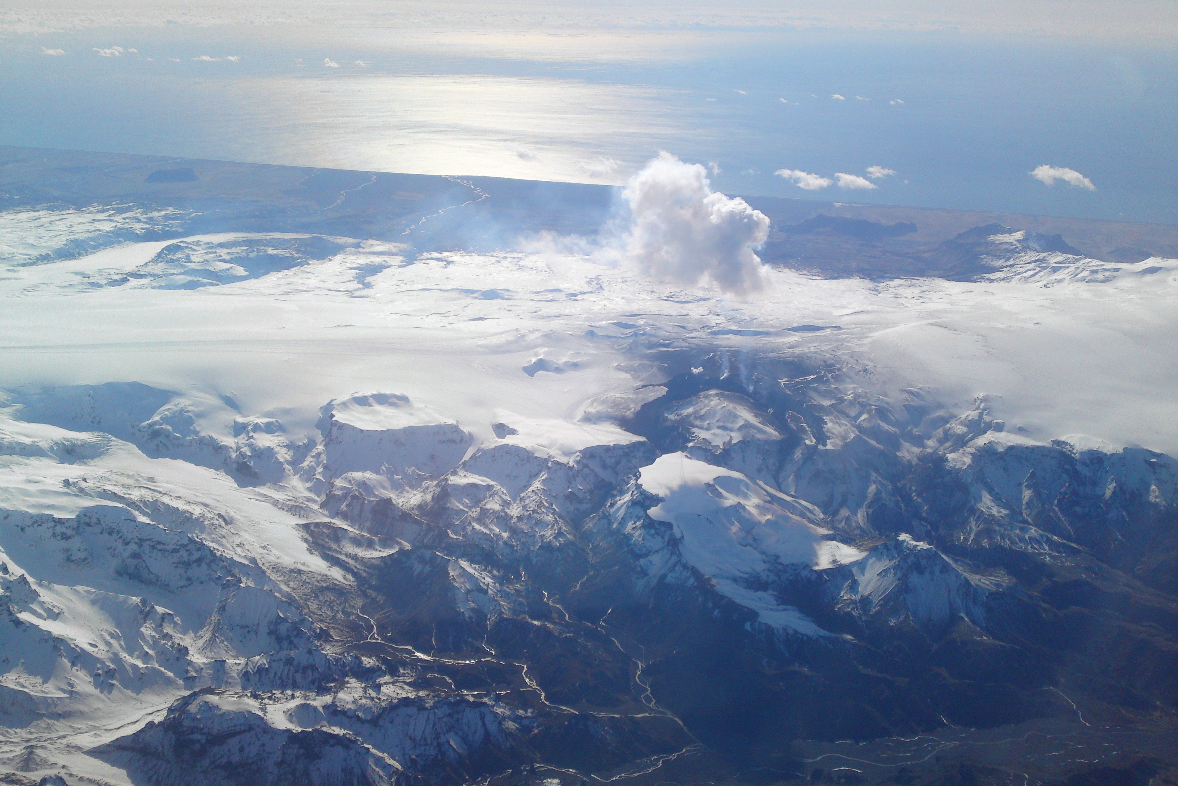 Volcano in 2010