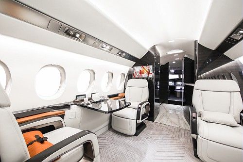 The Interior of the Dassault Falcon 6X.