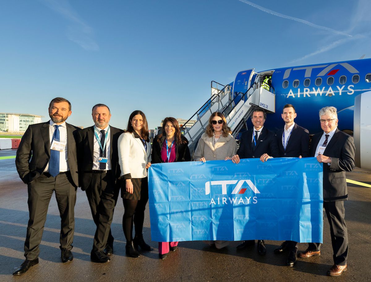 ITA Airways LCY-LIN flight