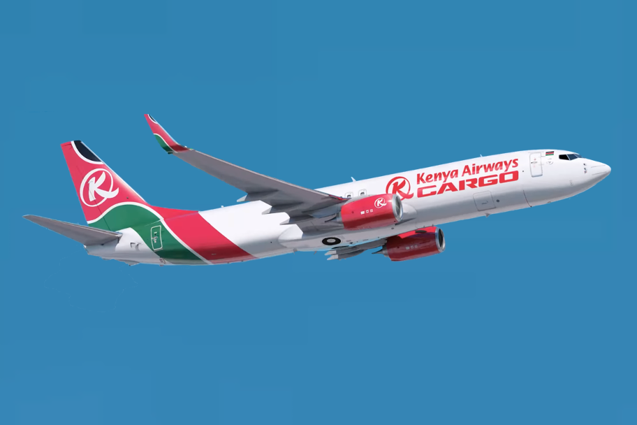 Kenya Airways 1st Boeing 737-800F-1