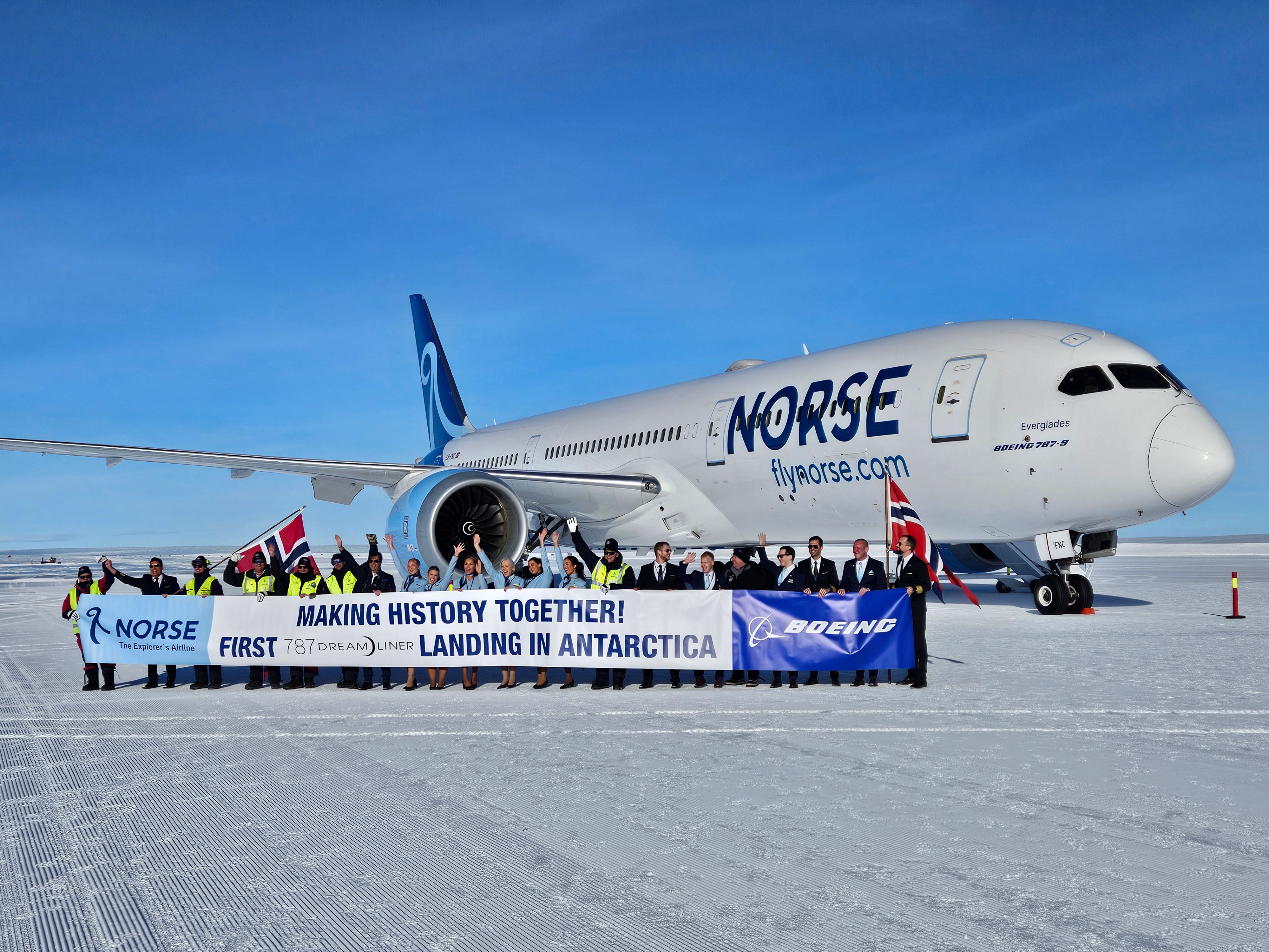 Watch: Norse Atlantic Successfully Landed The First Boeing 787 ...