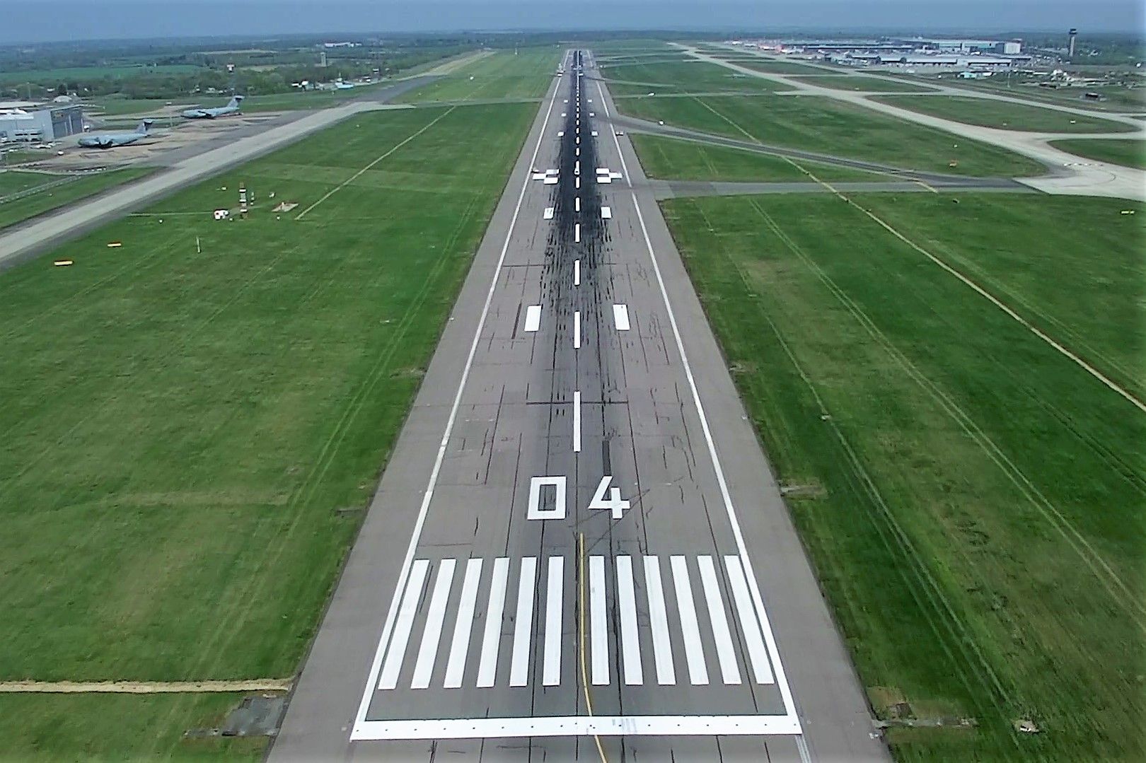 runway at stansted airport