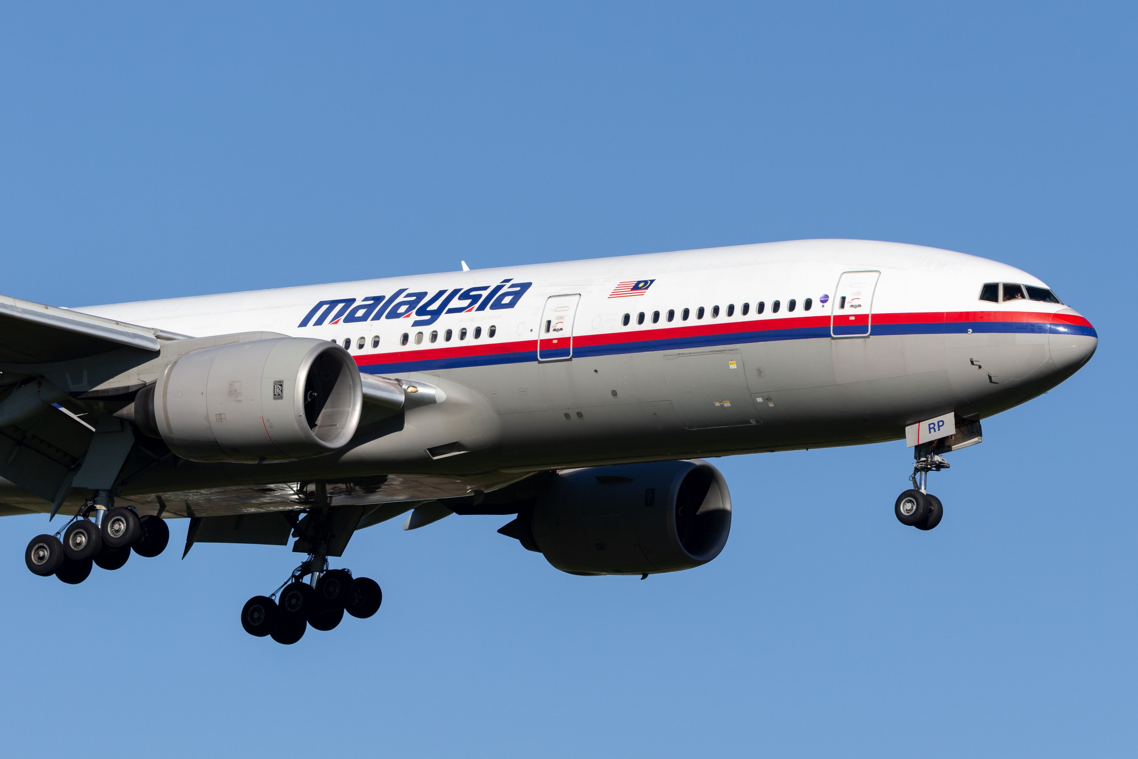 Malaysia Airlines Boeing 777-200ER.