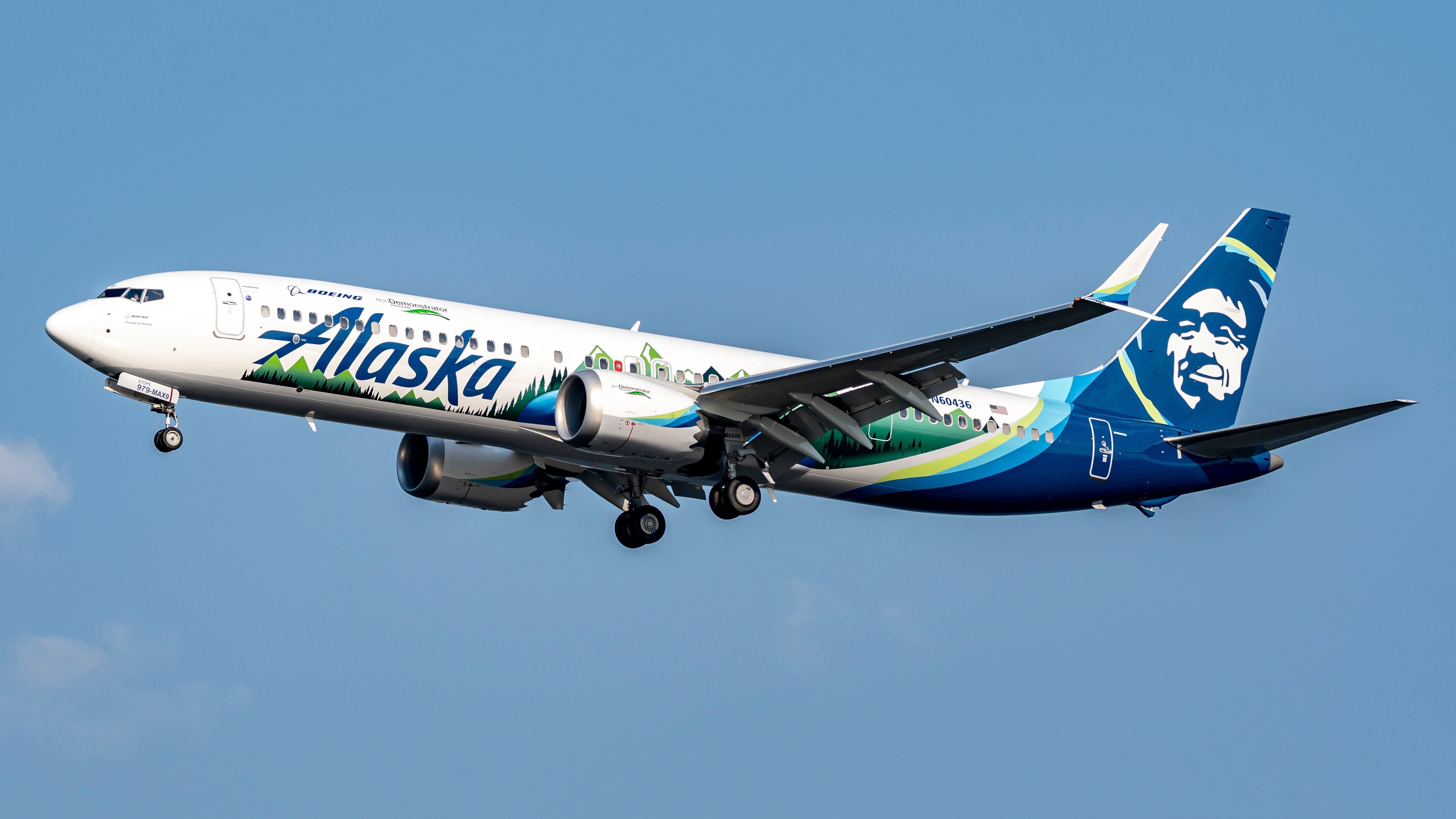 Alaska Airlines 1st Boeing 737 Max 8 Spotted In Renton 