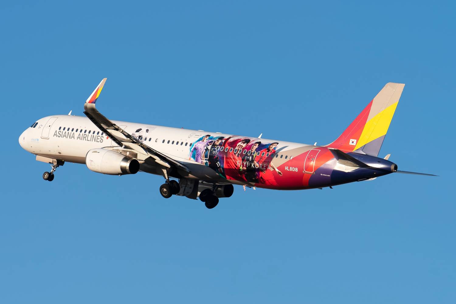 Asiana Airlines A321 Special Livery