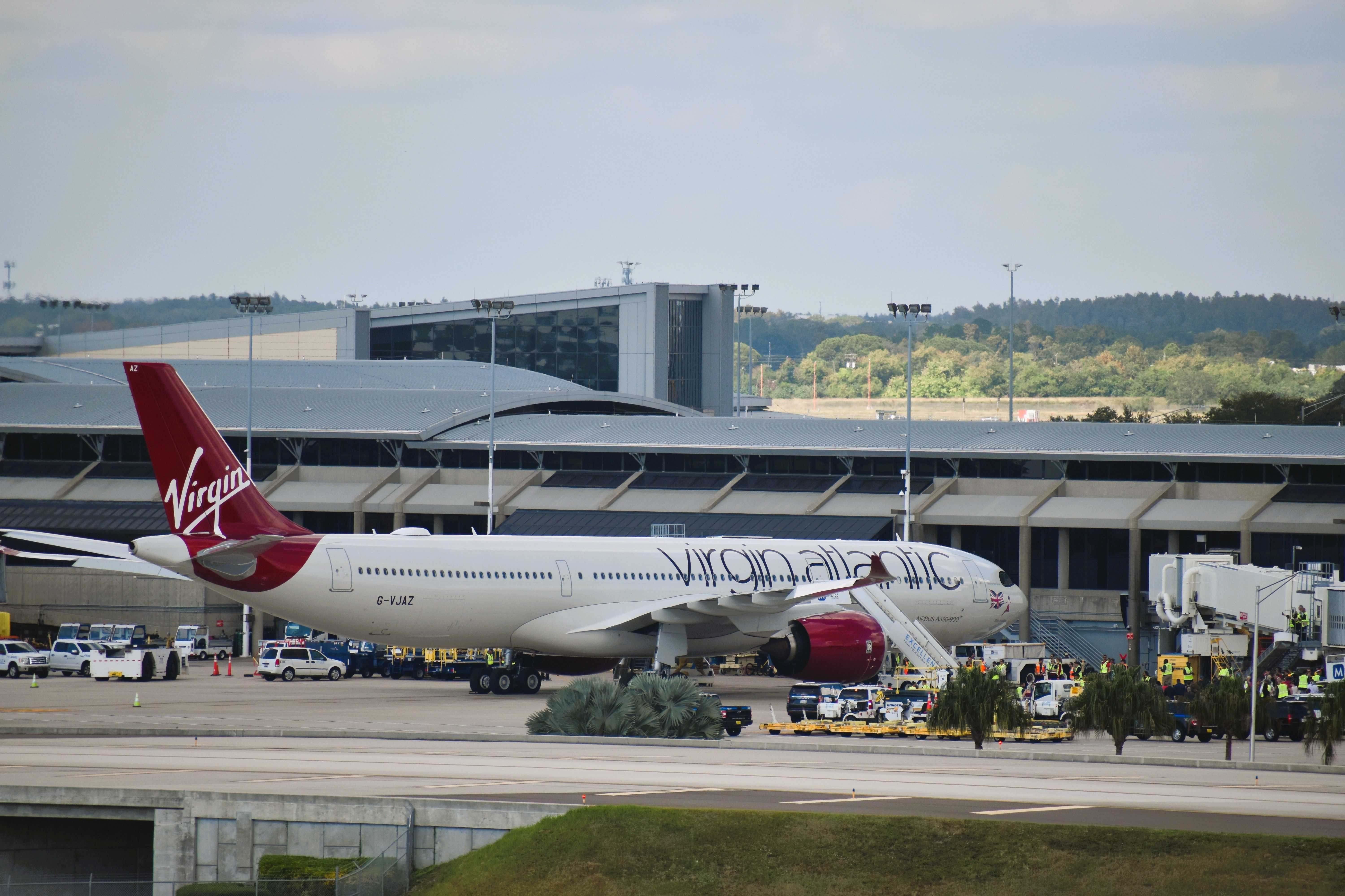 Virgin Atlantic A330neo at Tampa