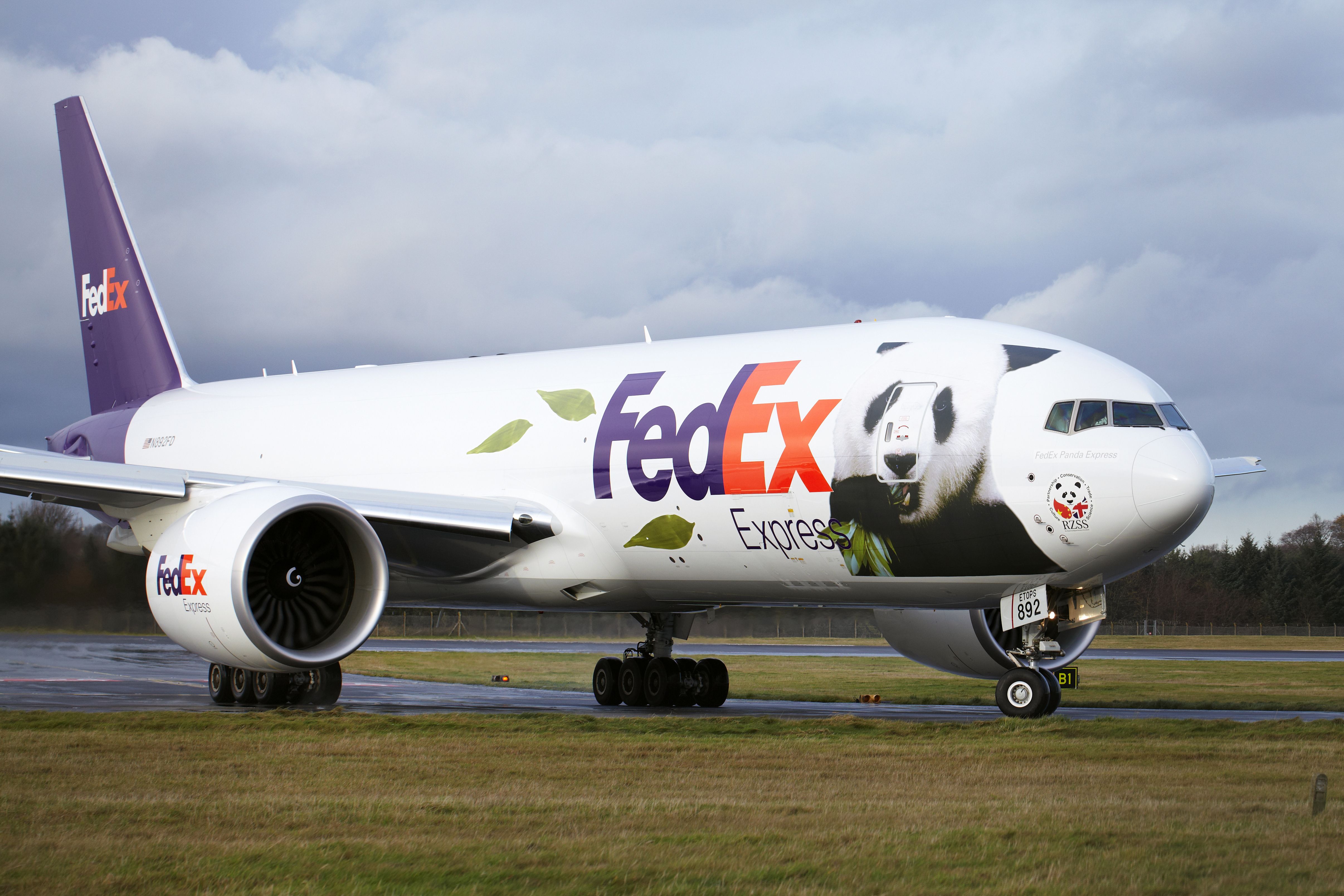FedEx Panda Express Boeing 777F