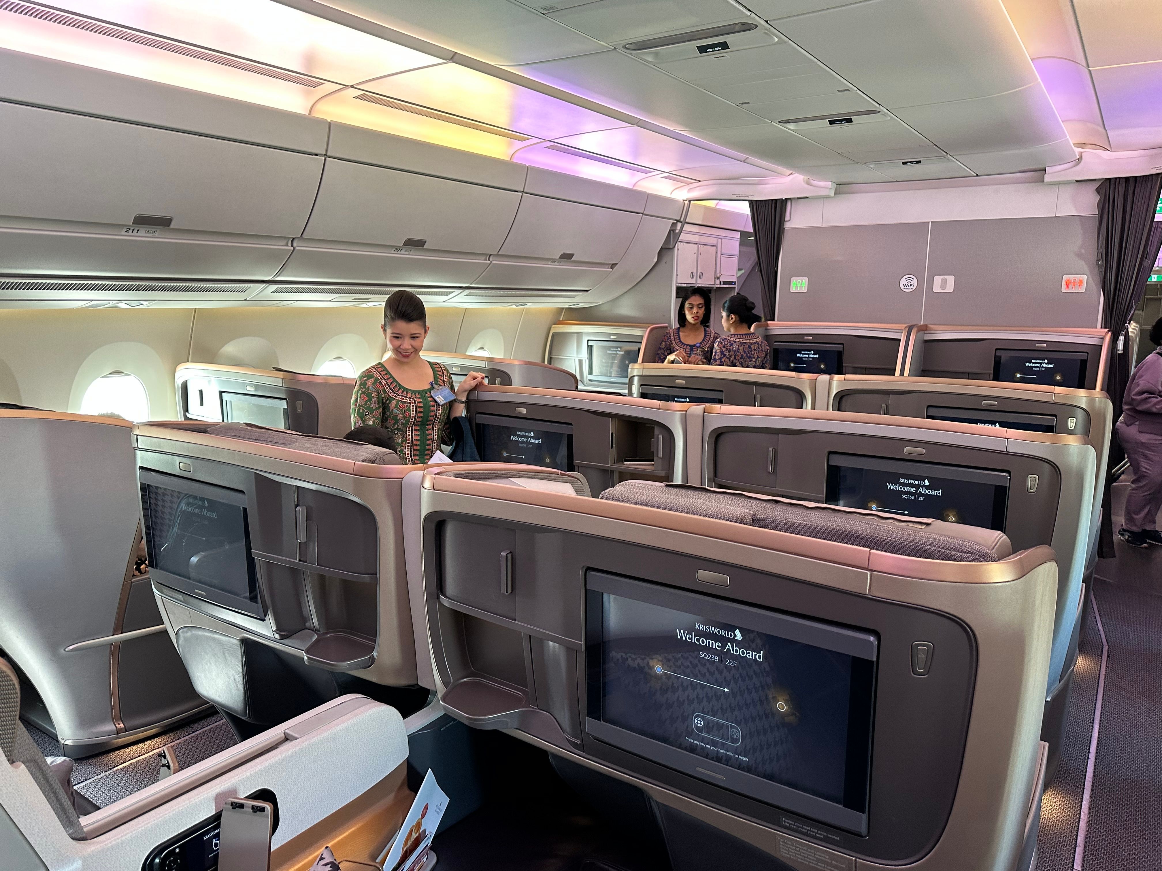 Flight Review Singapore Airlines Airbus A350 In Business Class