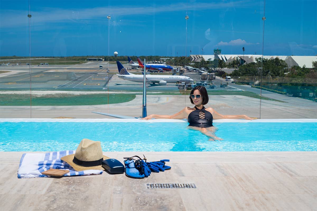Punta Cana Airport pool