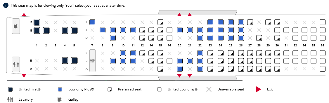 United Airlines A321neo seats