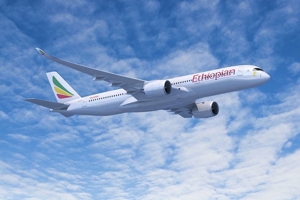 Ethiopian Airlines Airbus A350-900 render