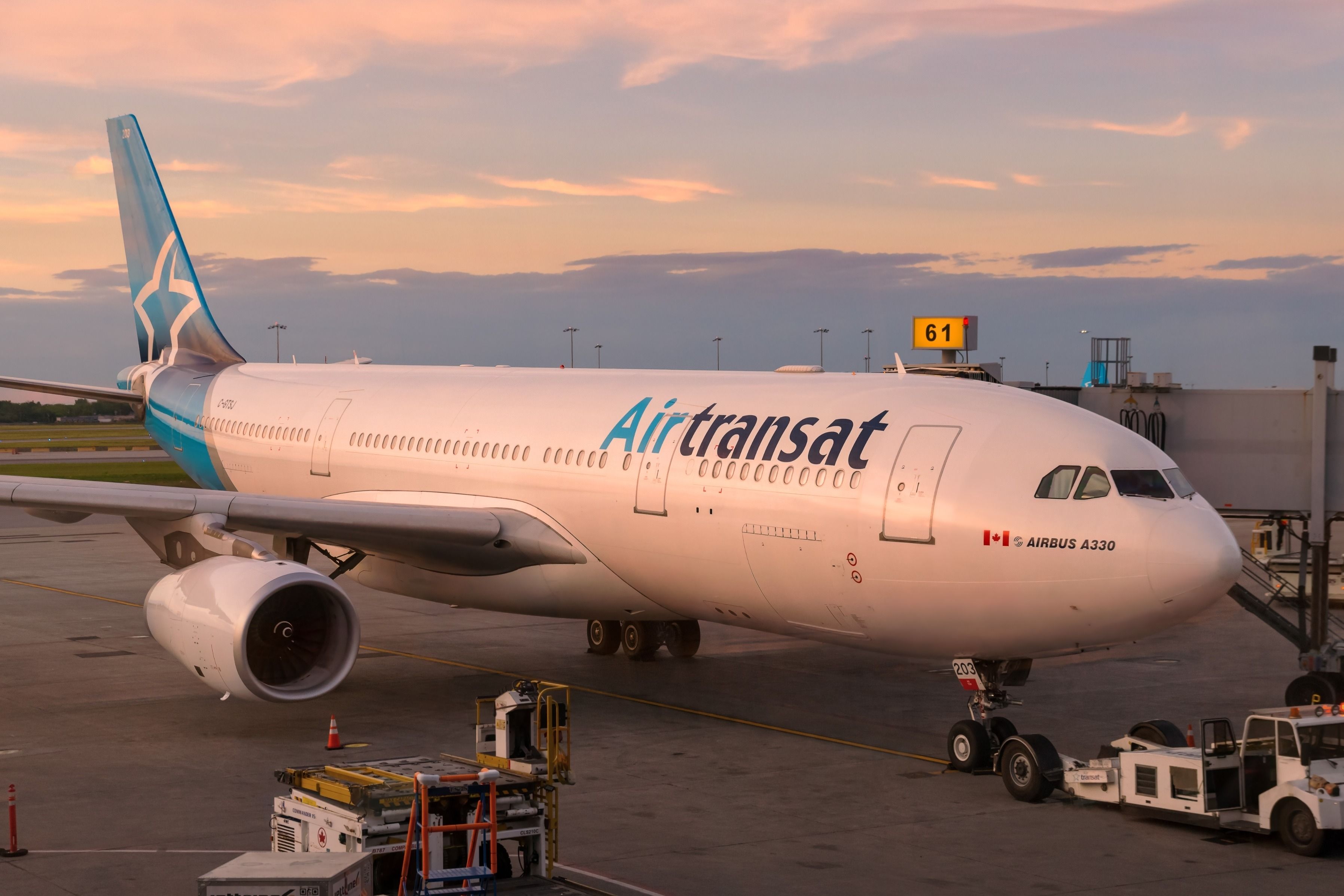 Air Transat A330 Montreal