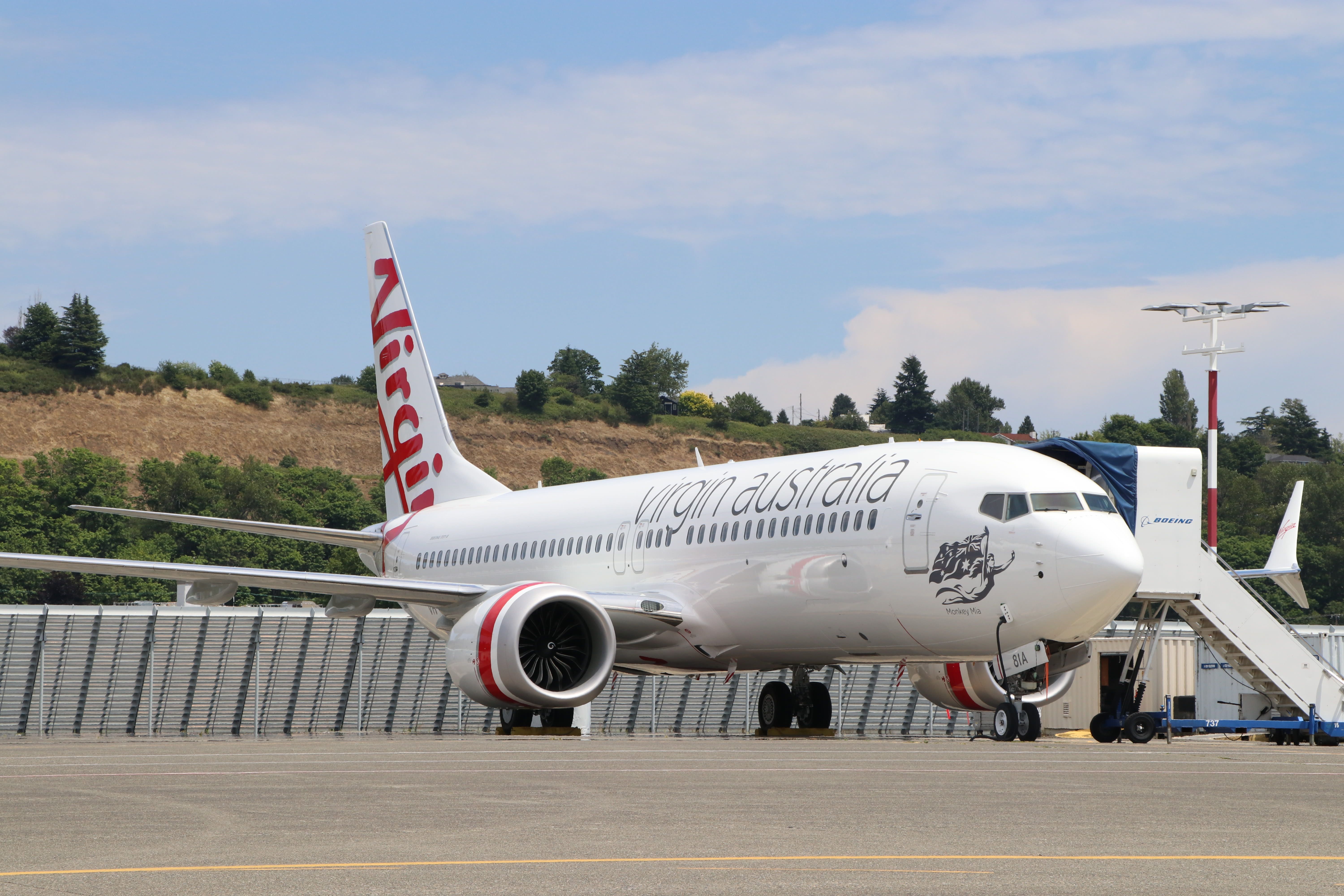 Virgin Australia 737 MAX 8 