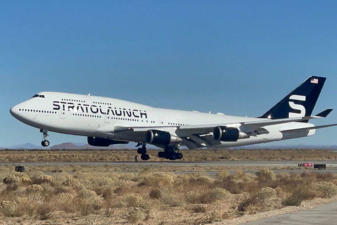 Stratolaunch's Boeing 747 The Spirit of Mojave