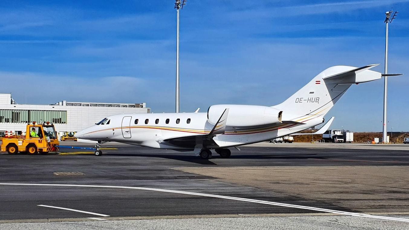 Europe Snowstorm: Video Shows Cessna Citation X Tipped Up At Munich As  Airports Close