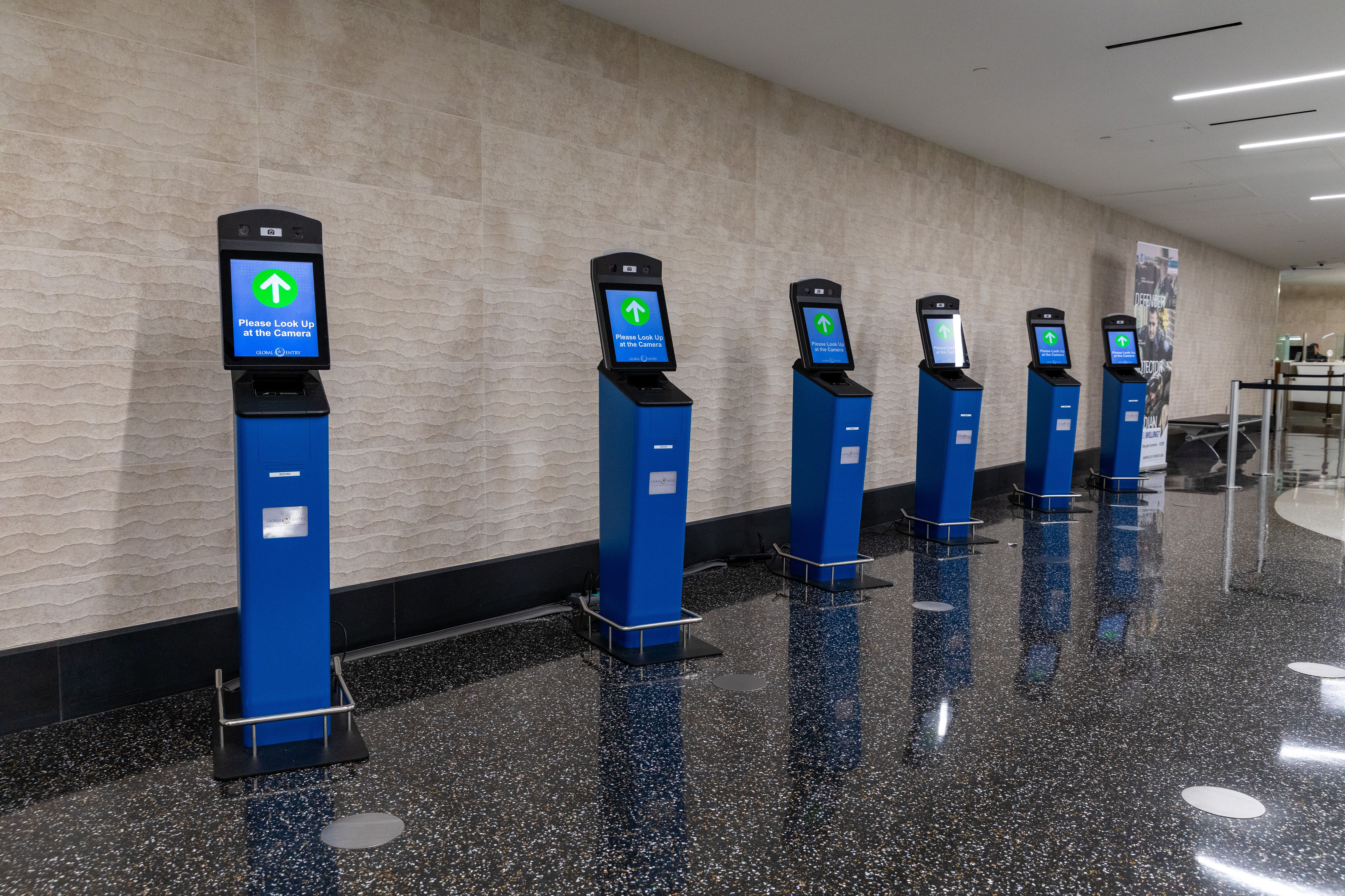 Global Entry touchless portal