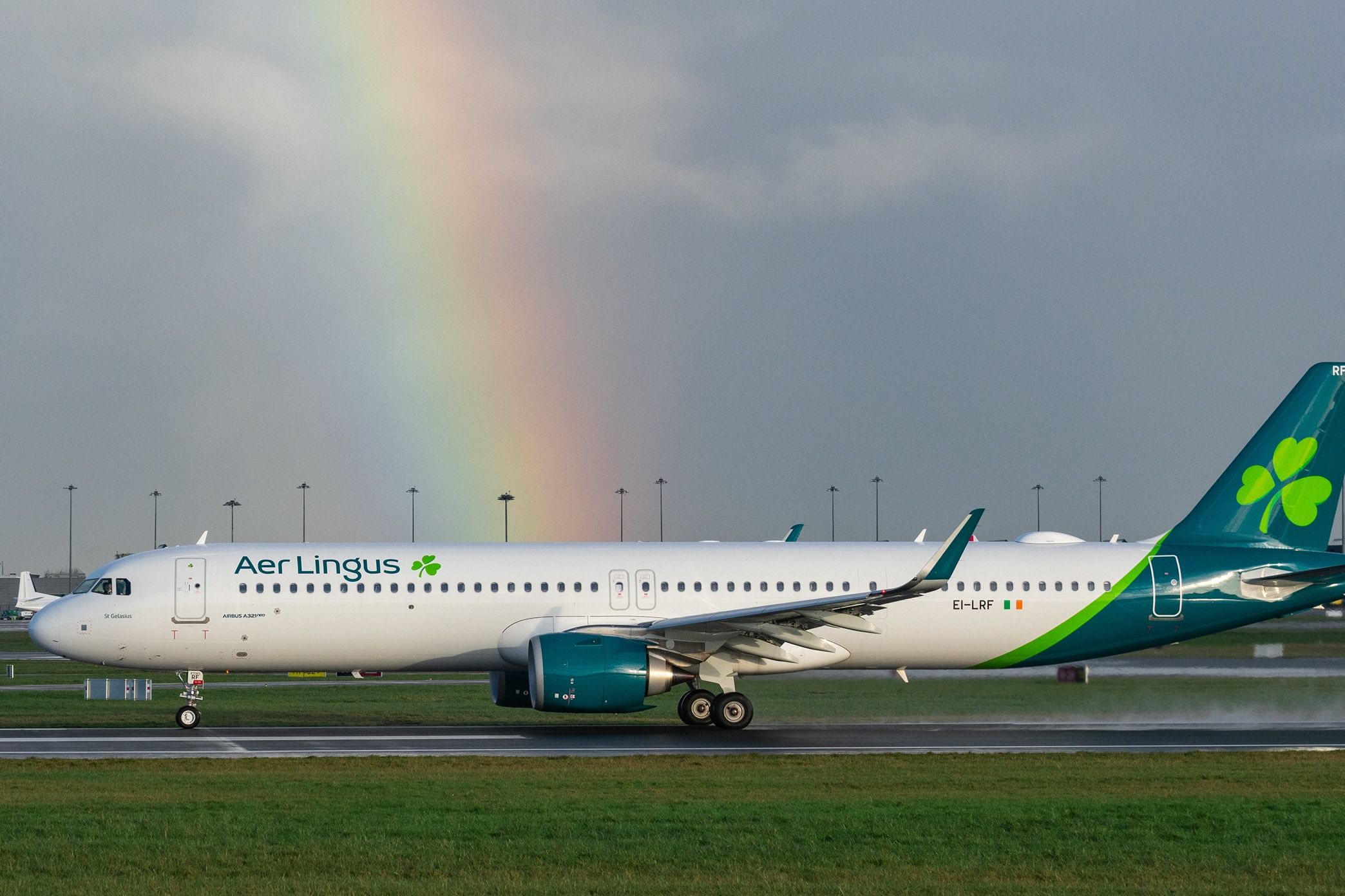 Aer Lingus Airbus A321neo departing
