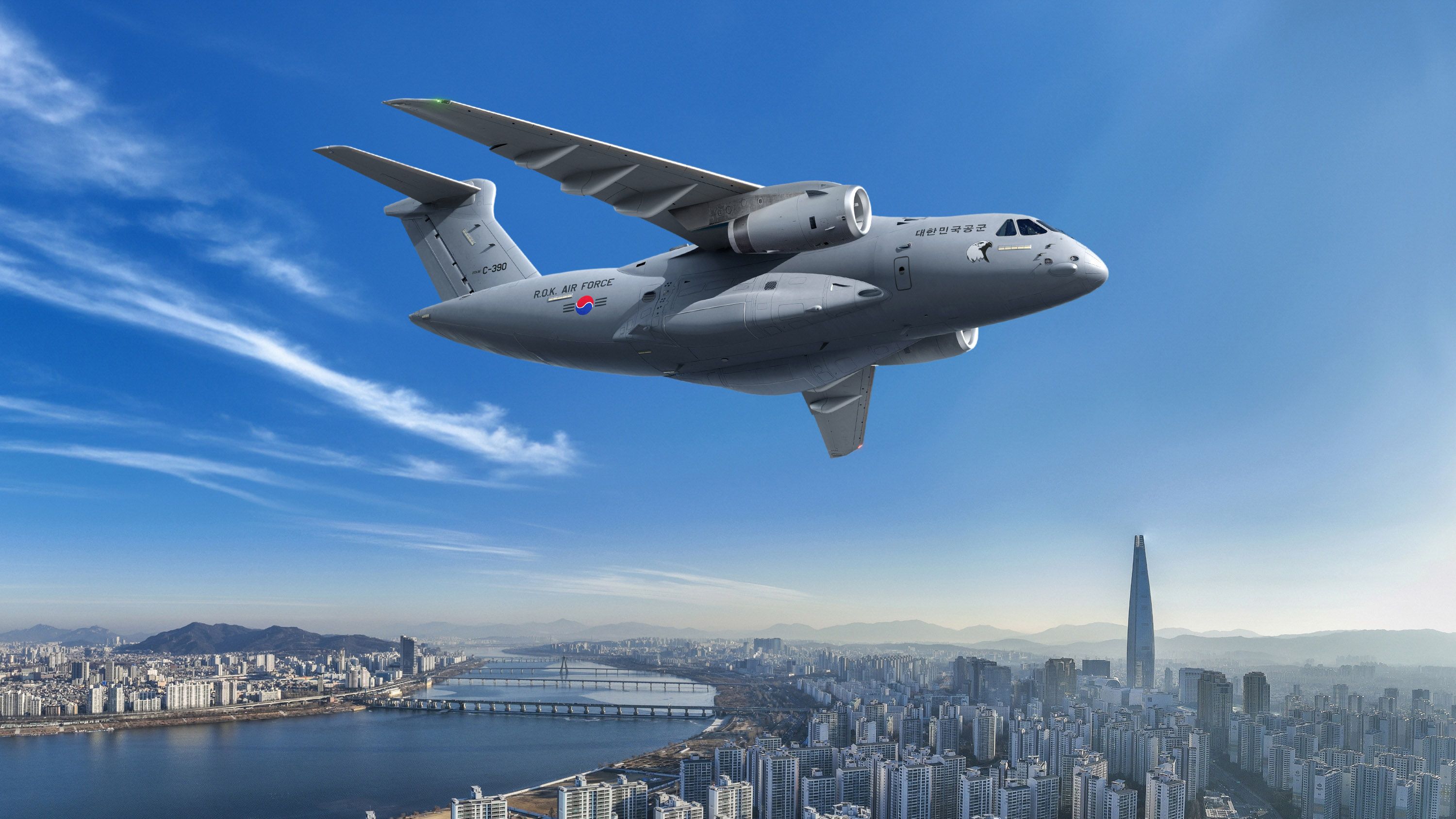 Embraer will supply the Republic of Korea with new C-390 Millennium military aircraft.