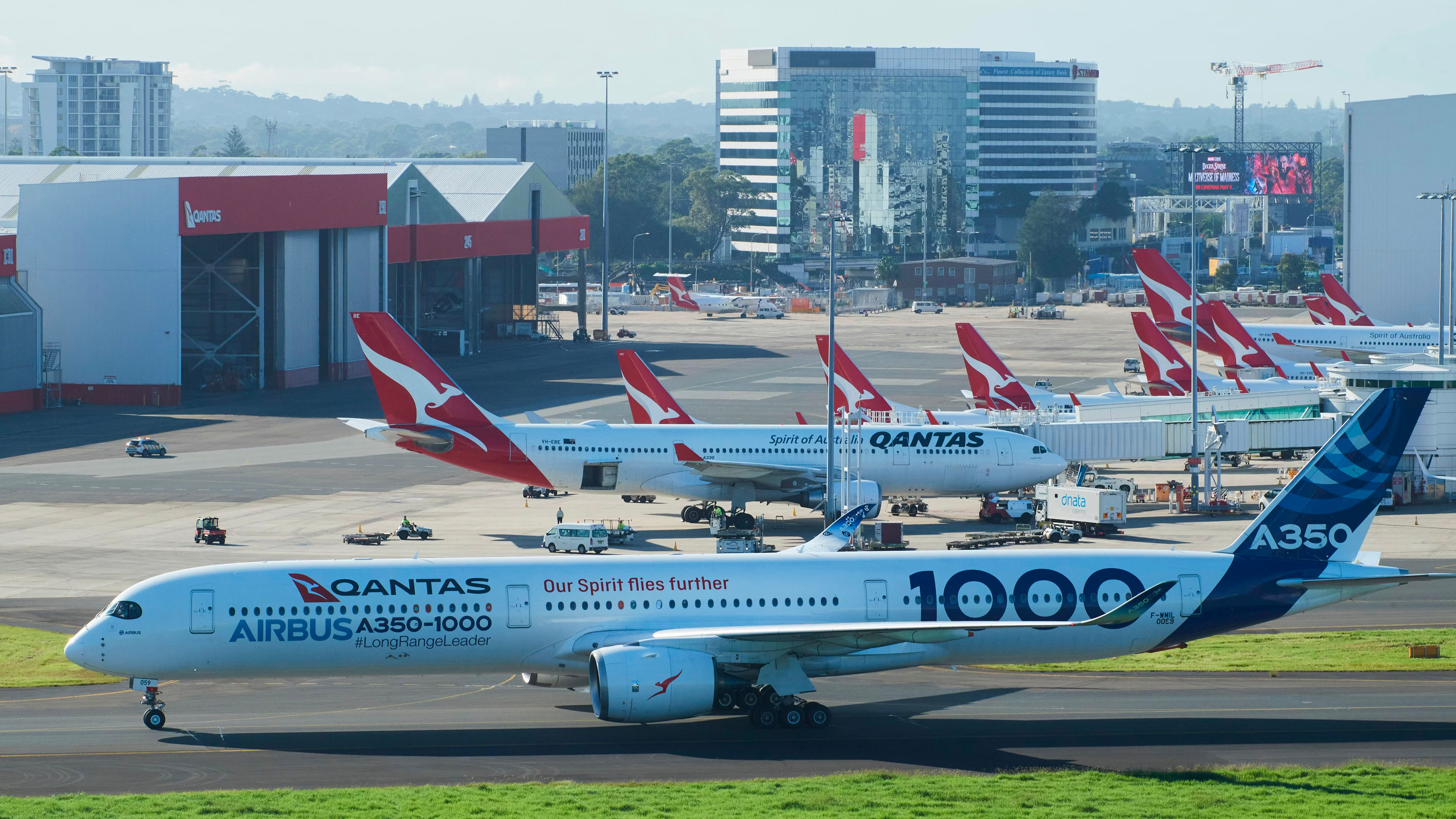 Airbus A350-1000 Sydney Airport Demonstration Flight