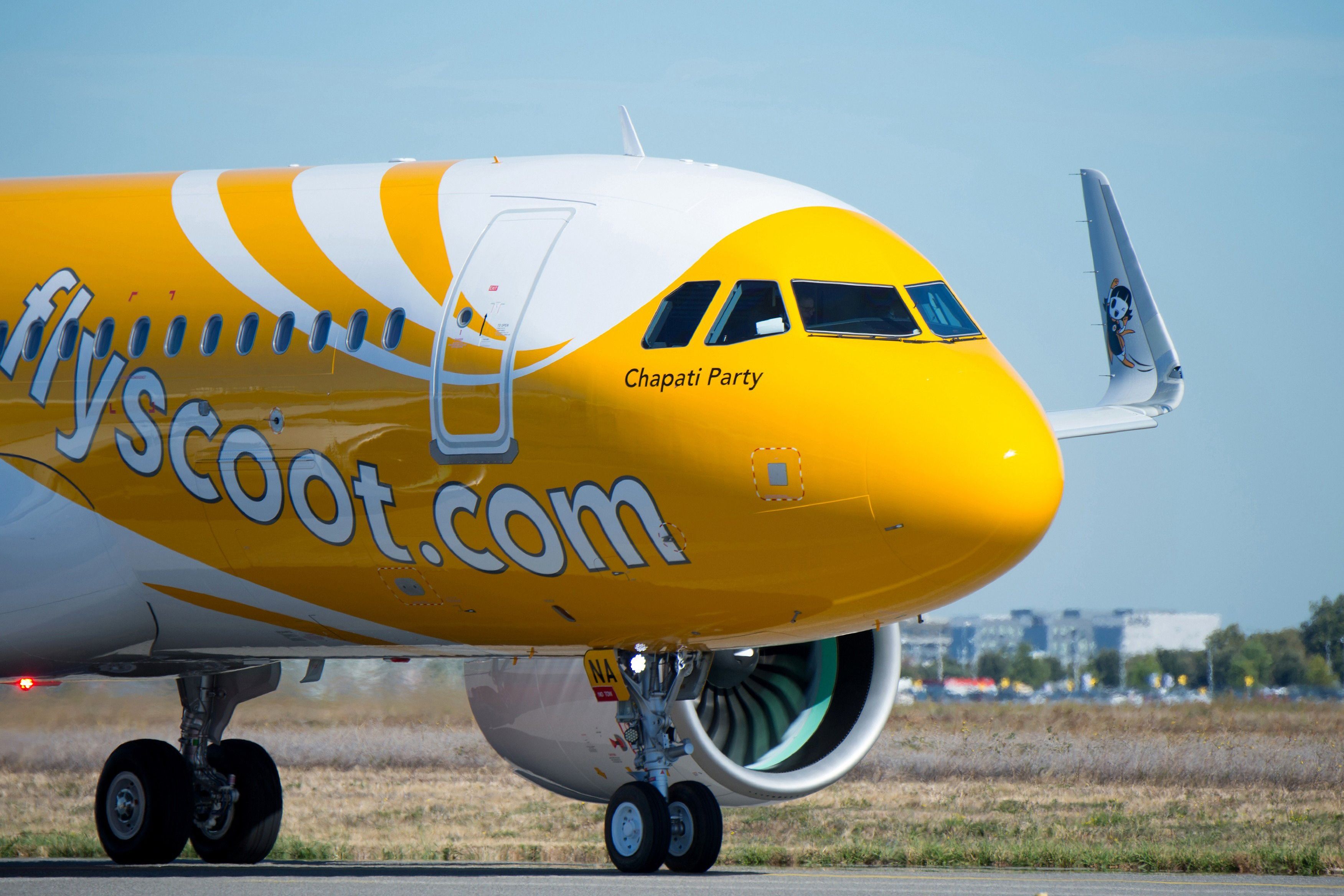 Scoot Airbus A321neo.