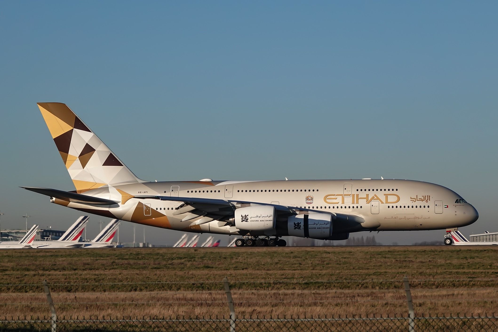 Eithad Airways Airbus A380