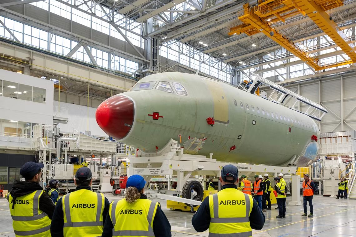 A321 at Airbus's Toulouse factory