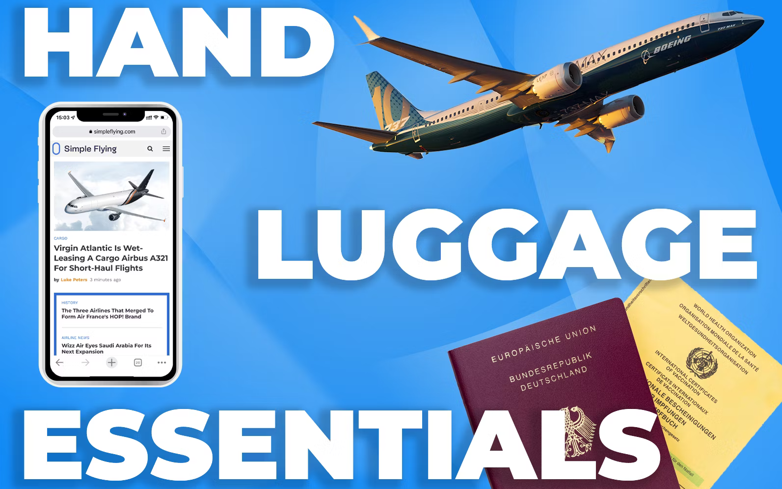 The 5 Most Essential Things To Pack In Your Hand Luggage