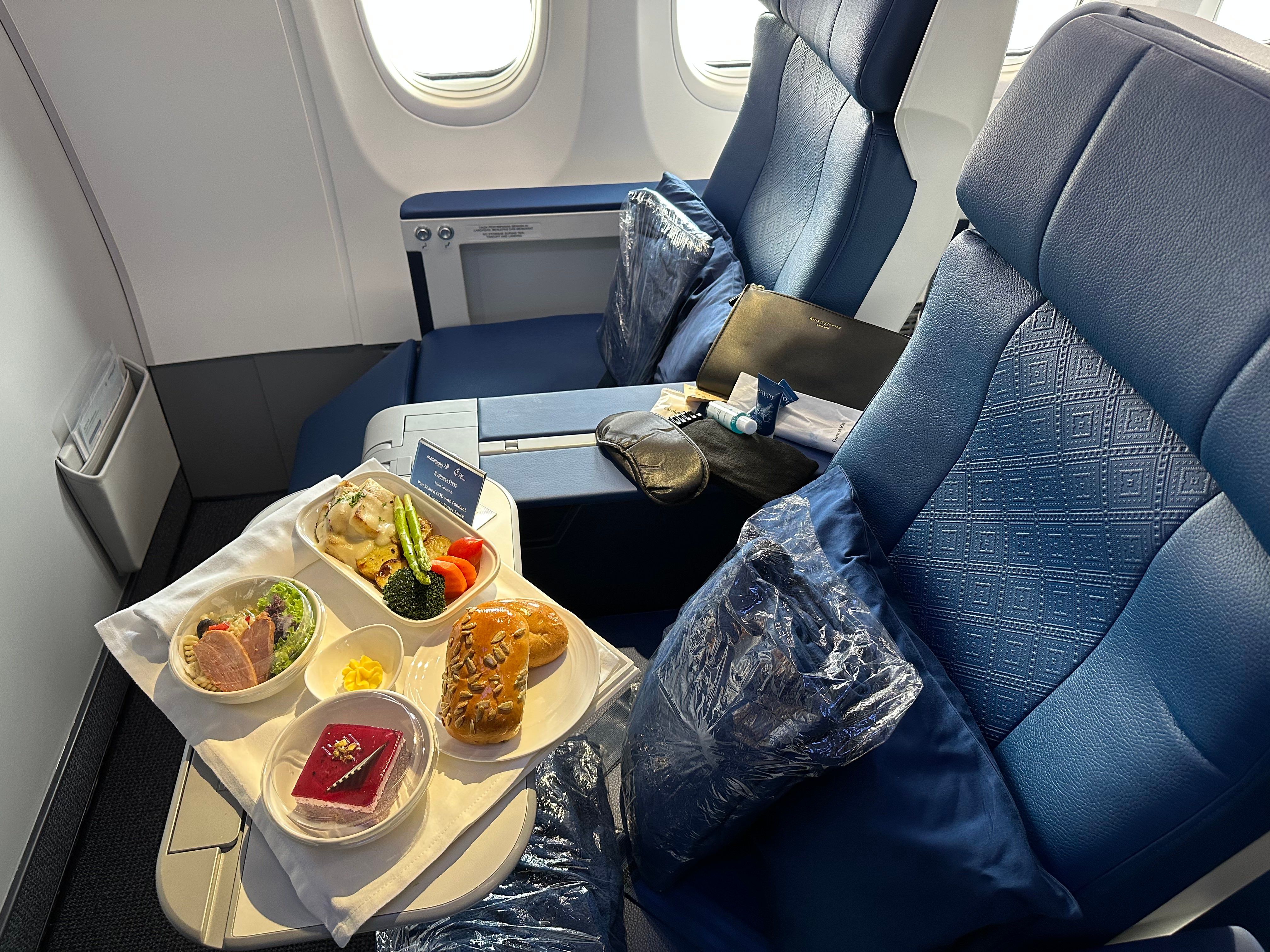 Malaysia Airlines new B737 Max 8 business class