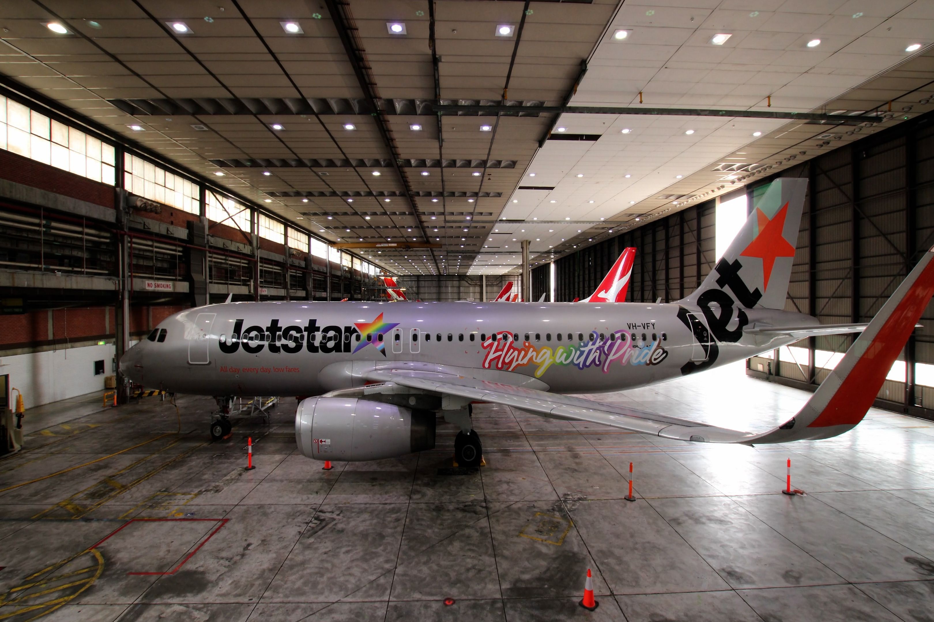 Jetstar A320 Flying With Pride Livery