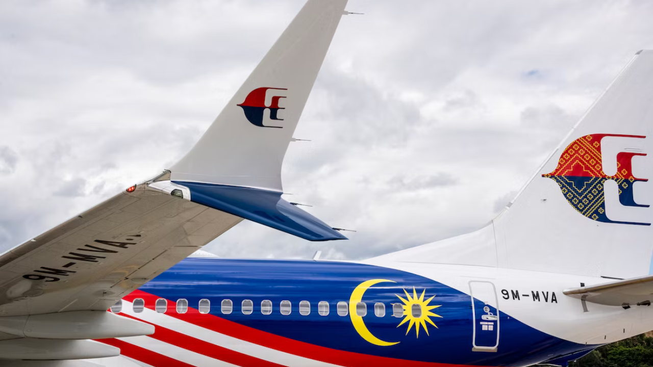 马来西亚航空 737 MAX 8 翼尖