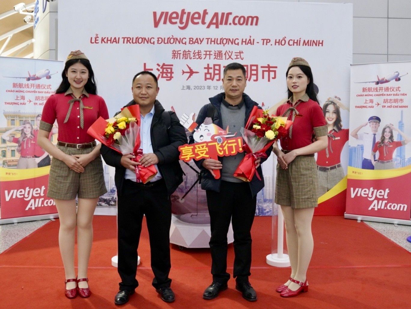 Vietjet Inaugurates Flights Between Shanghai & Ho Chi Minh City