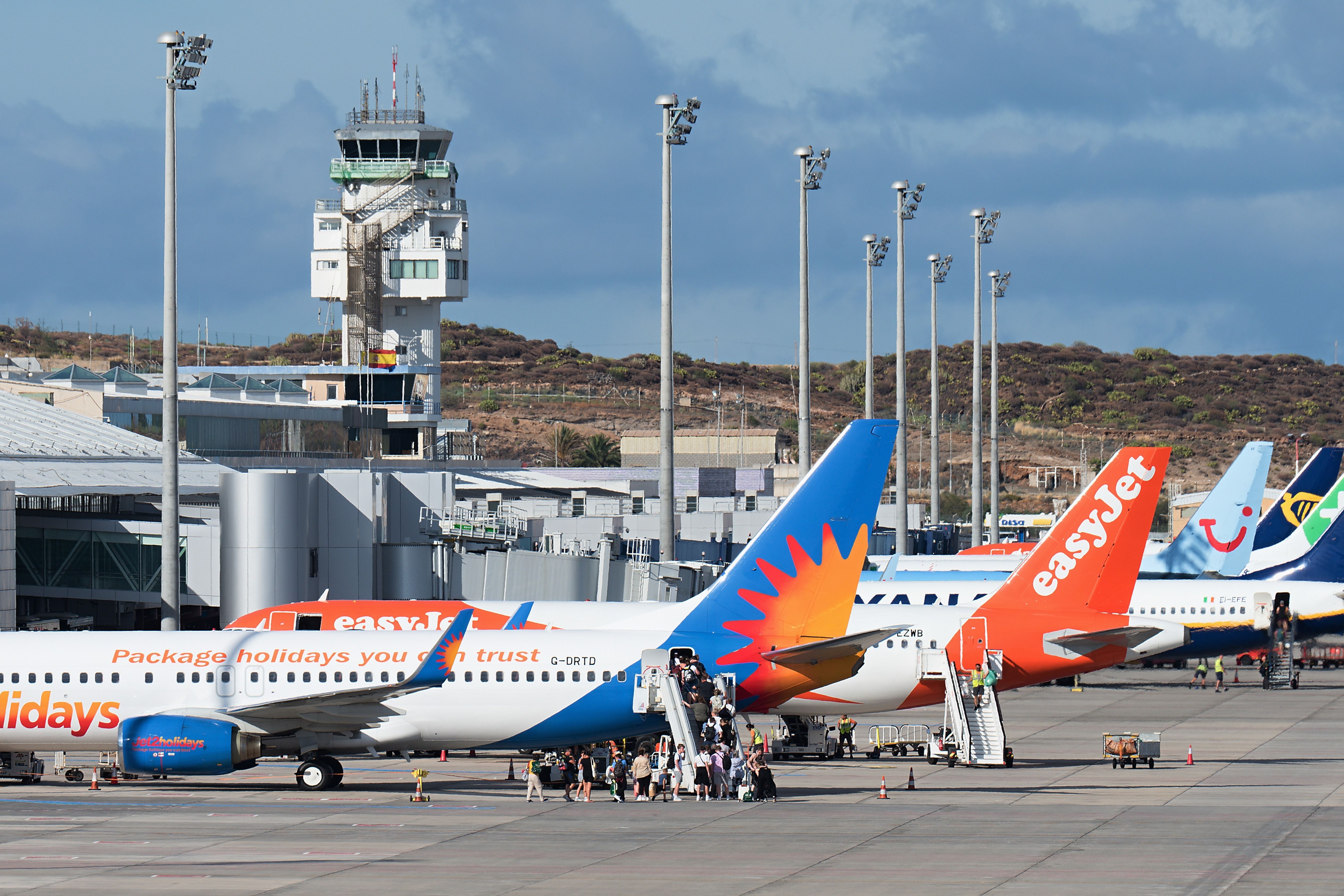 Tenerife South Airport.
