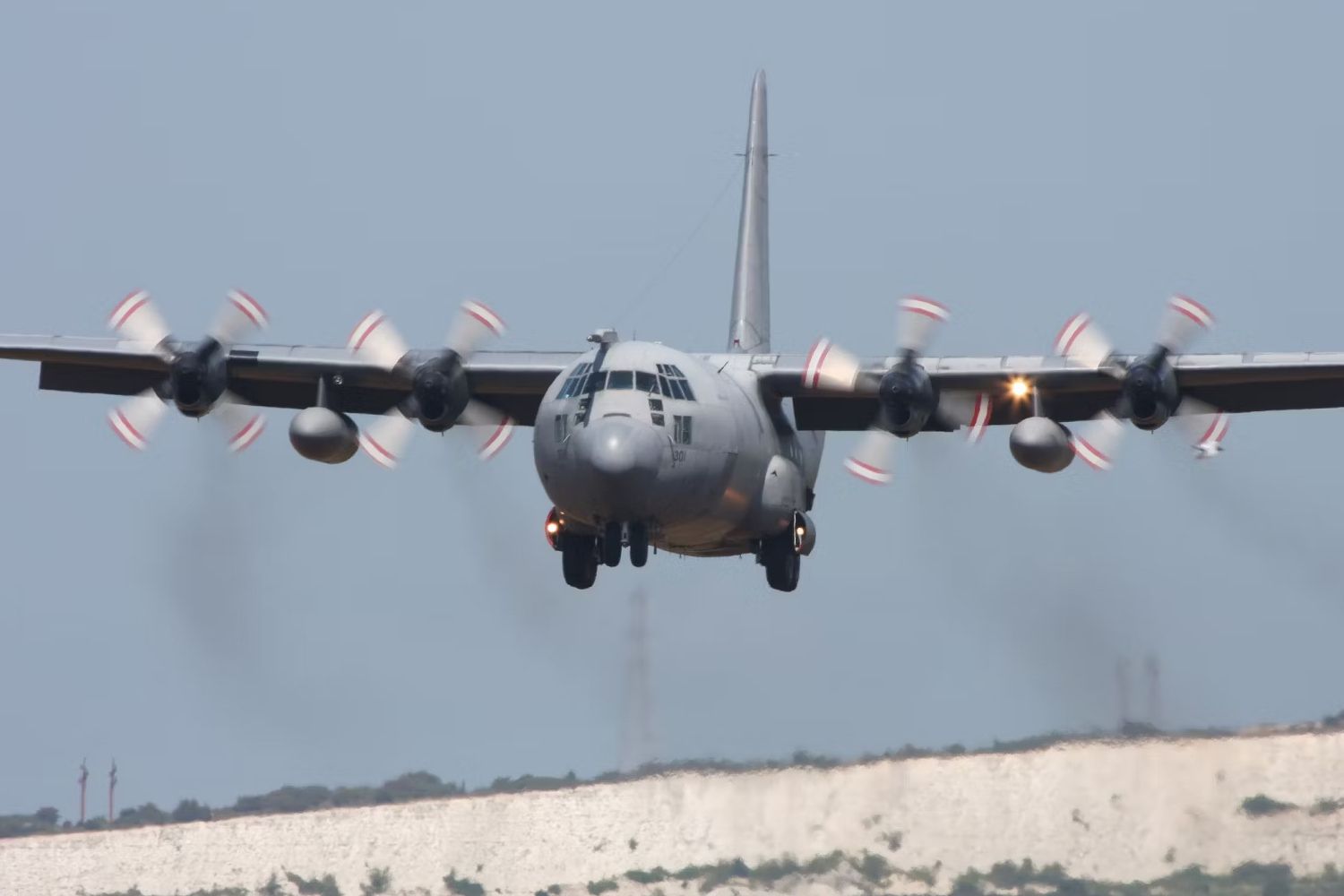 How Did The US Navy Land A C-130 Hercules On An Aircraft Carrier?