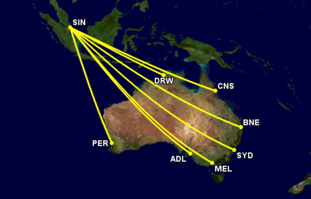 Singapore Airlines Now Has Up To 21 Daily Flights To Australia