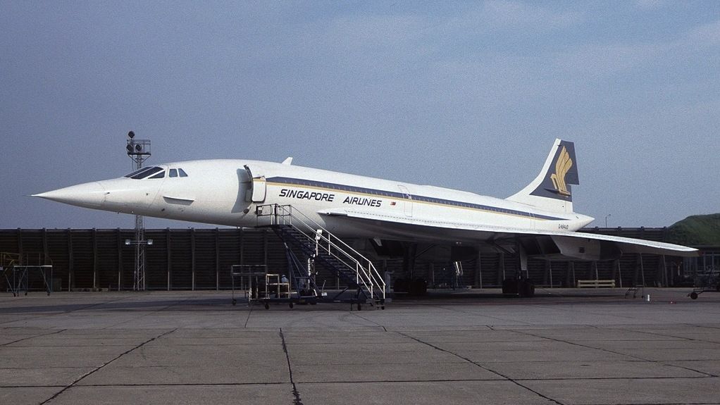 Singapore Airlines Concorde 