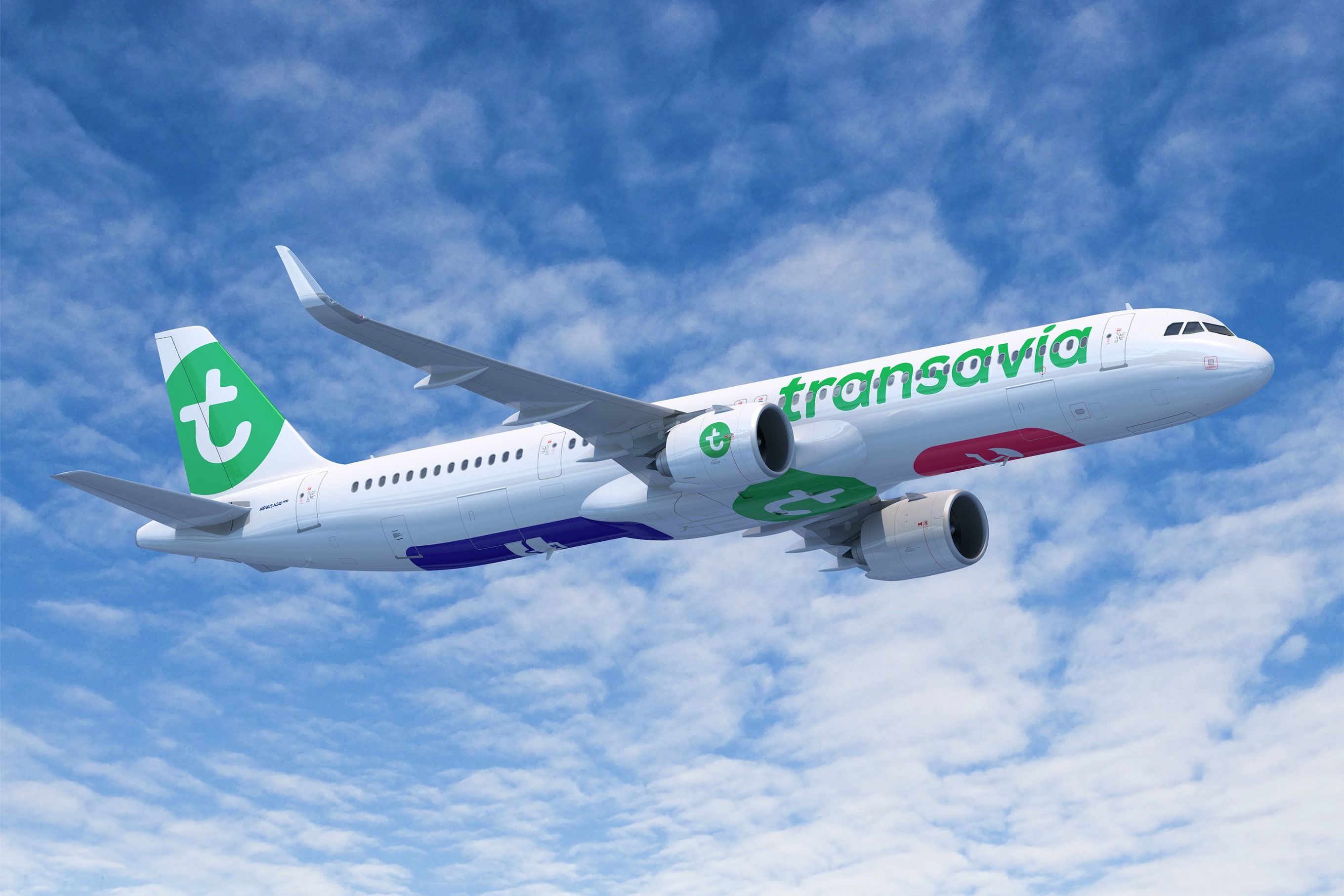 Transavia Airbus A321neo render