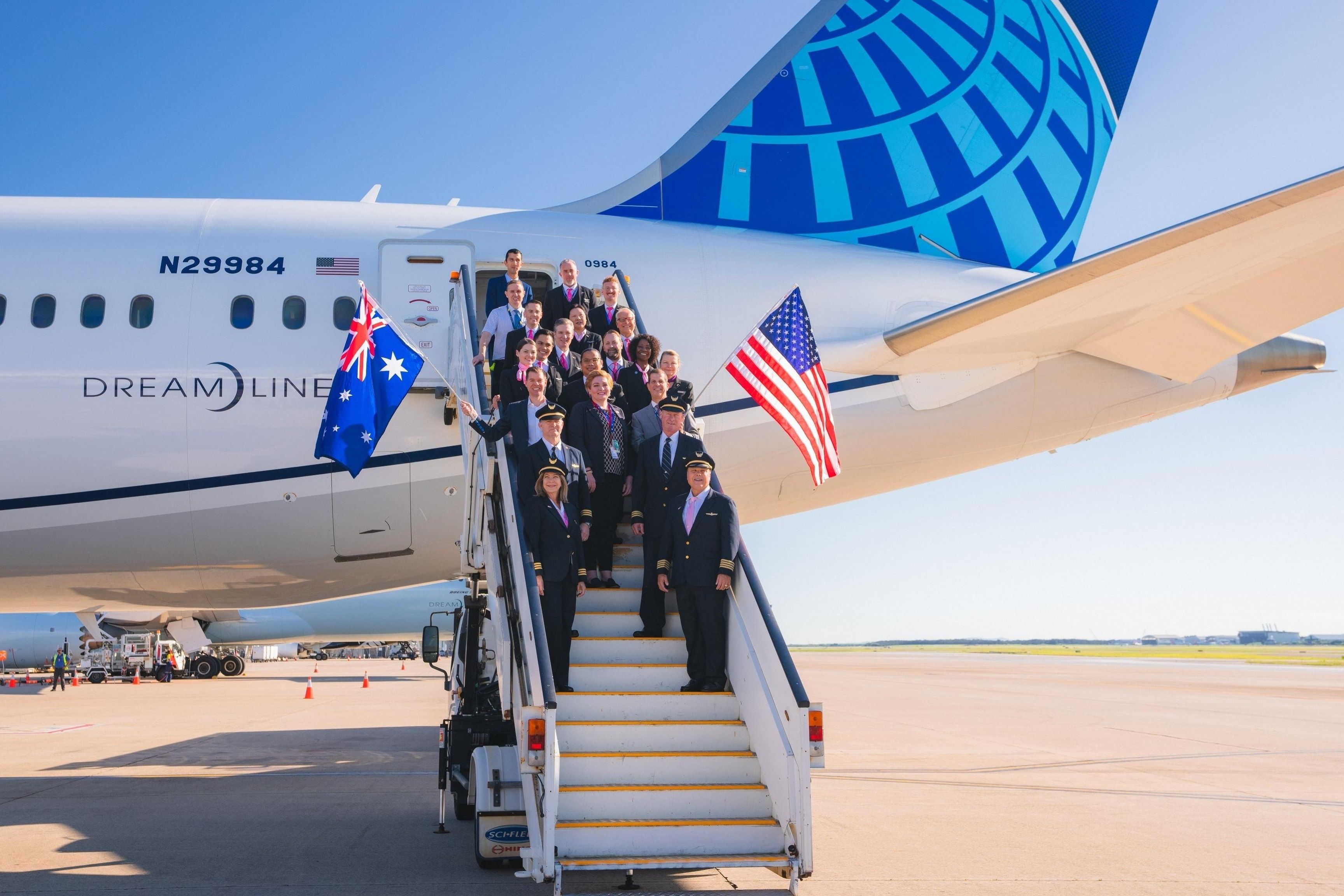 20 routes explored the flights between the us australia