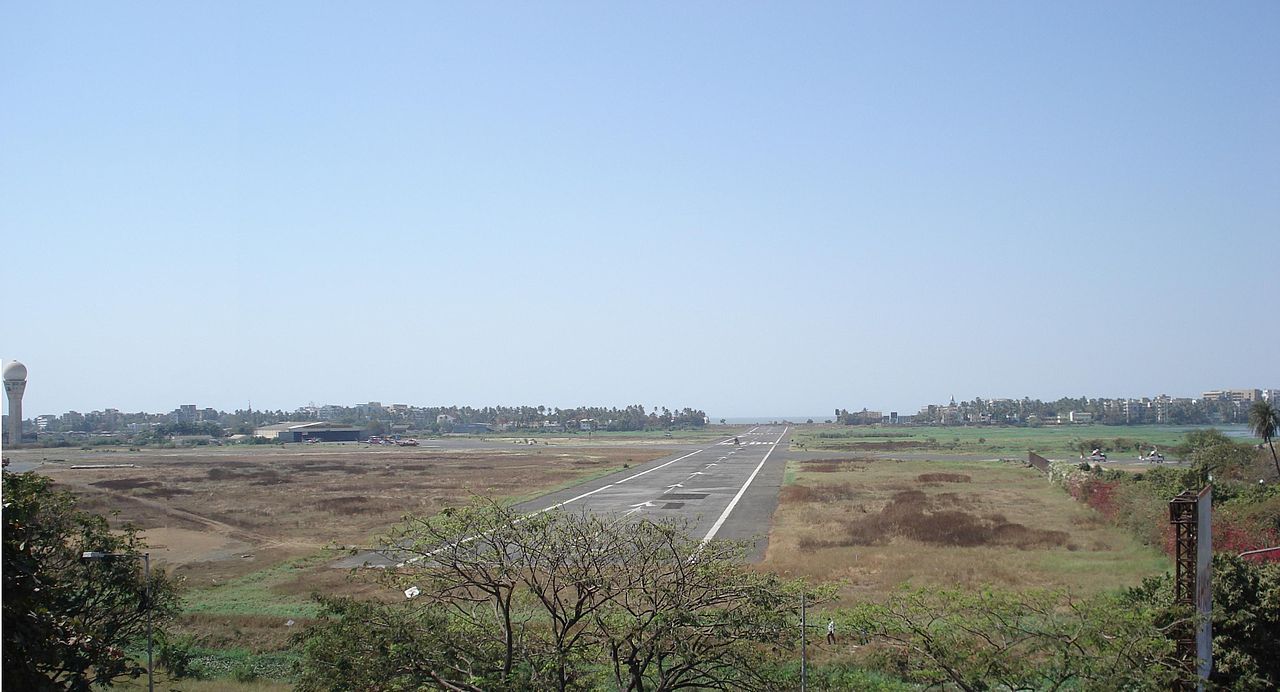 The Runway at Juhu Aerodrome.