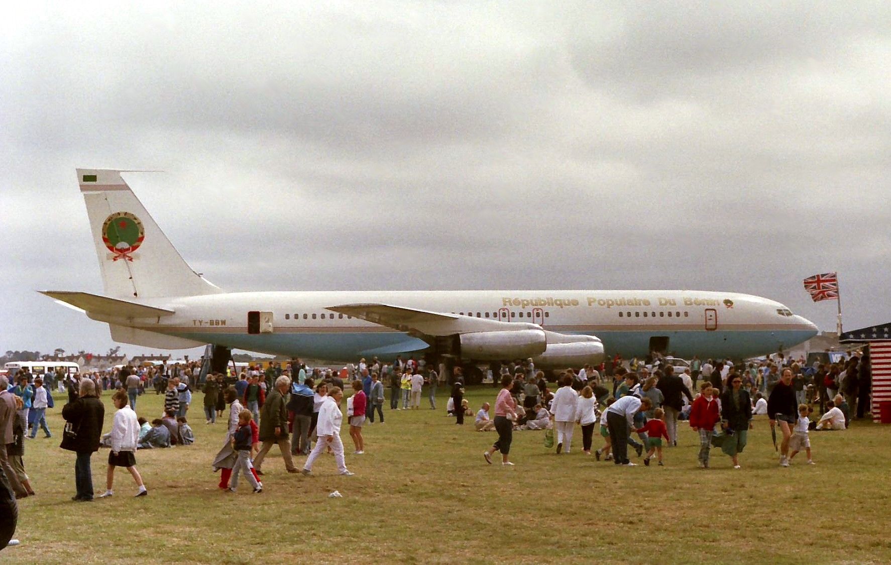 Boeing 707-321 TY-BBW (c/n 18084), presidential aircraft of the Republic of Benin