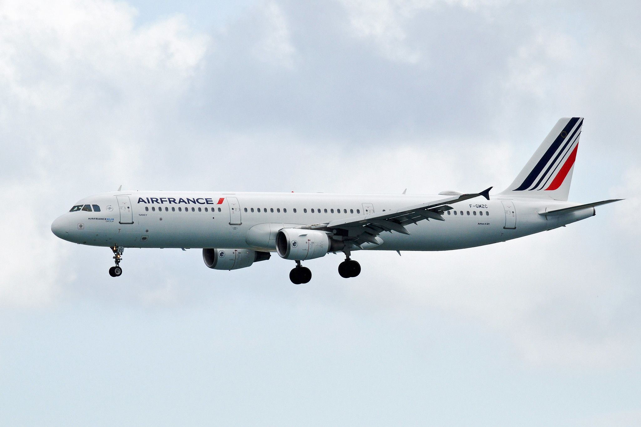 Air France Airbus A321-100 Inflight