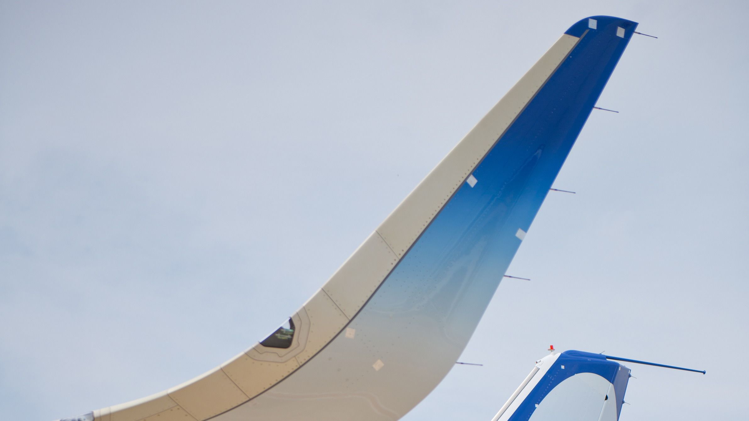Airbus A320neo Sharklet Close Up 