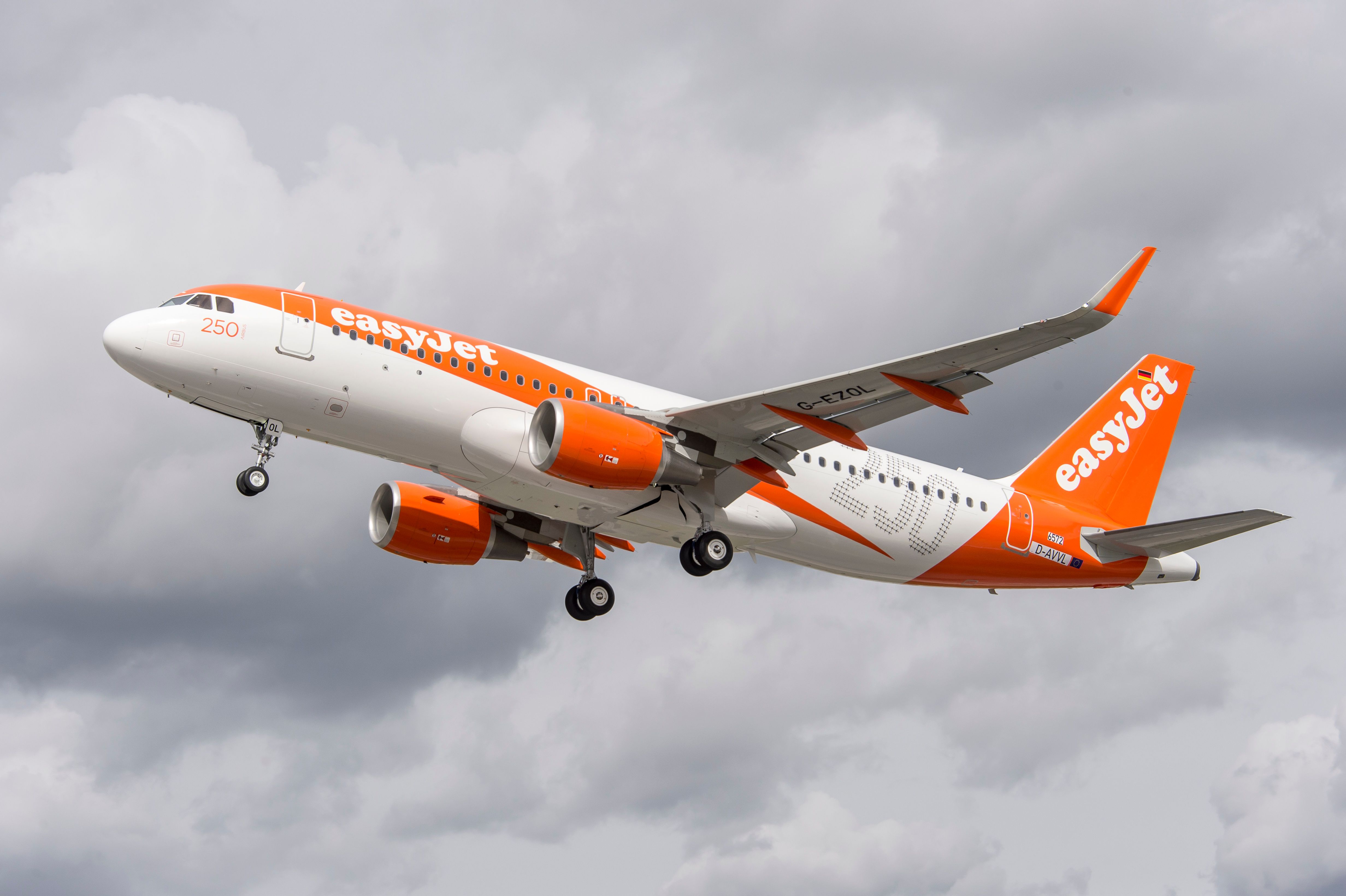 easyJet Airbus A320 Inflight