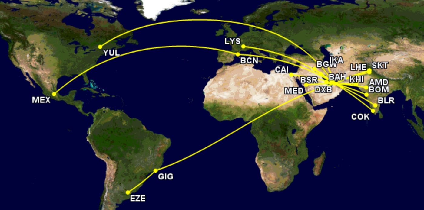 Where Emirates Is Flying Its Boeing 777-200LRs