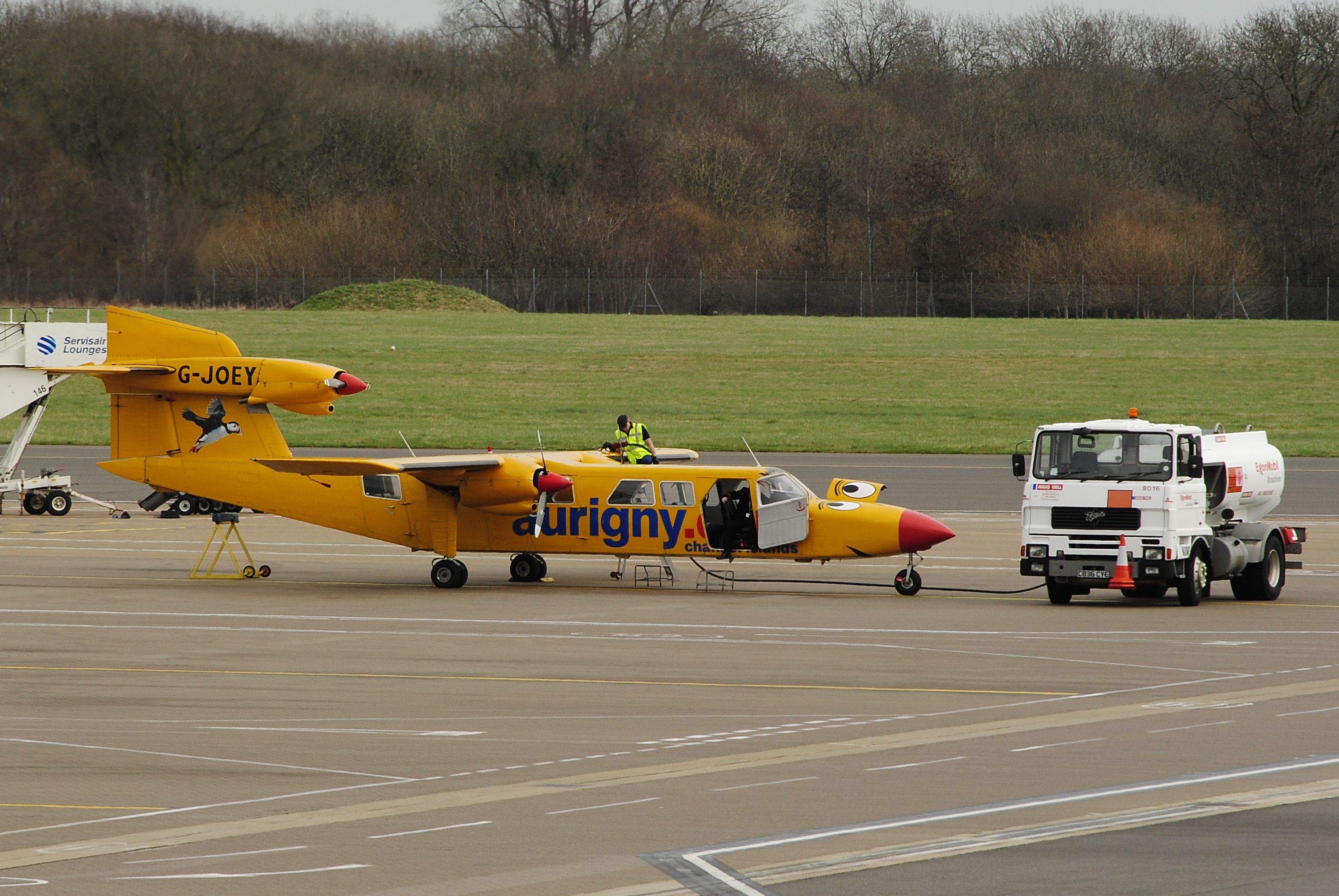 G-JOEY Trislander Aurigny Air Services