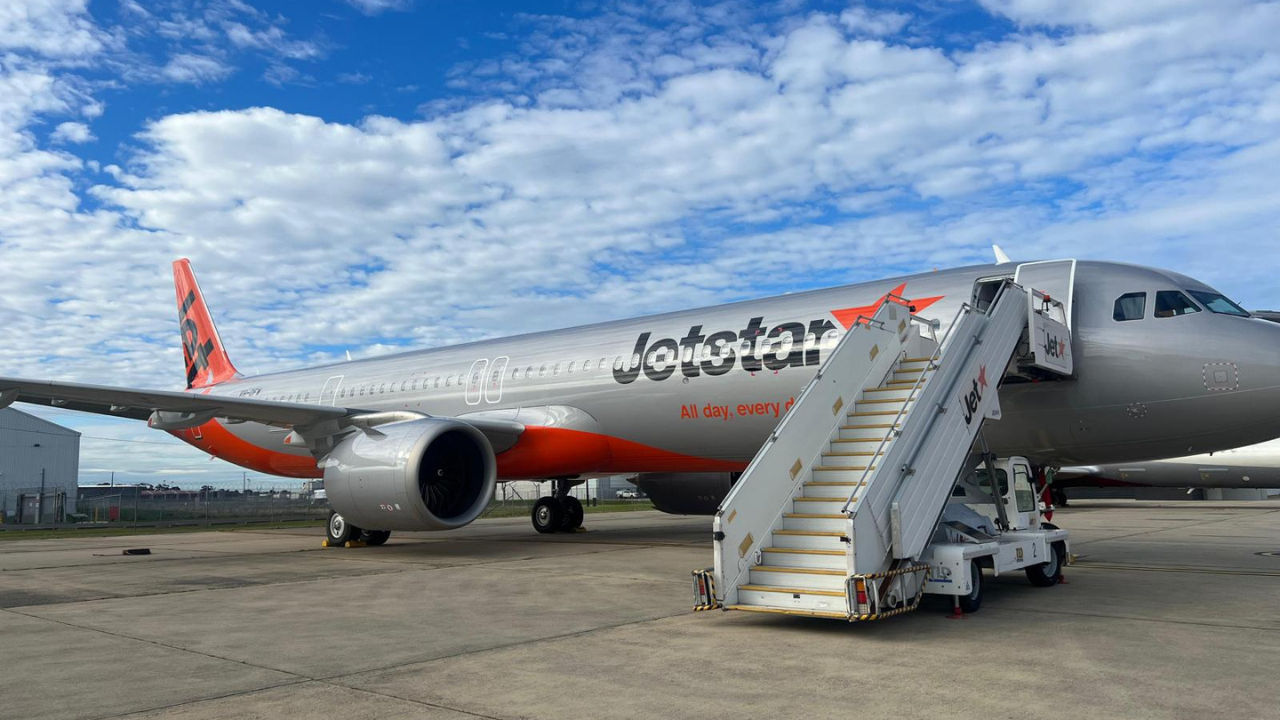 Jetstar Airways A320neo on tarmac