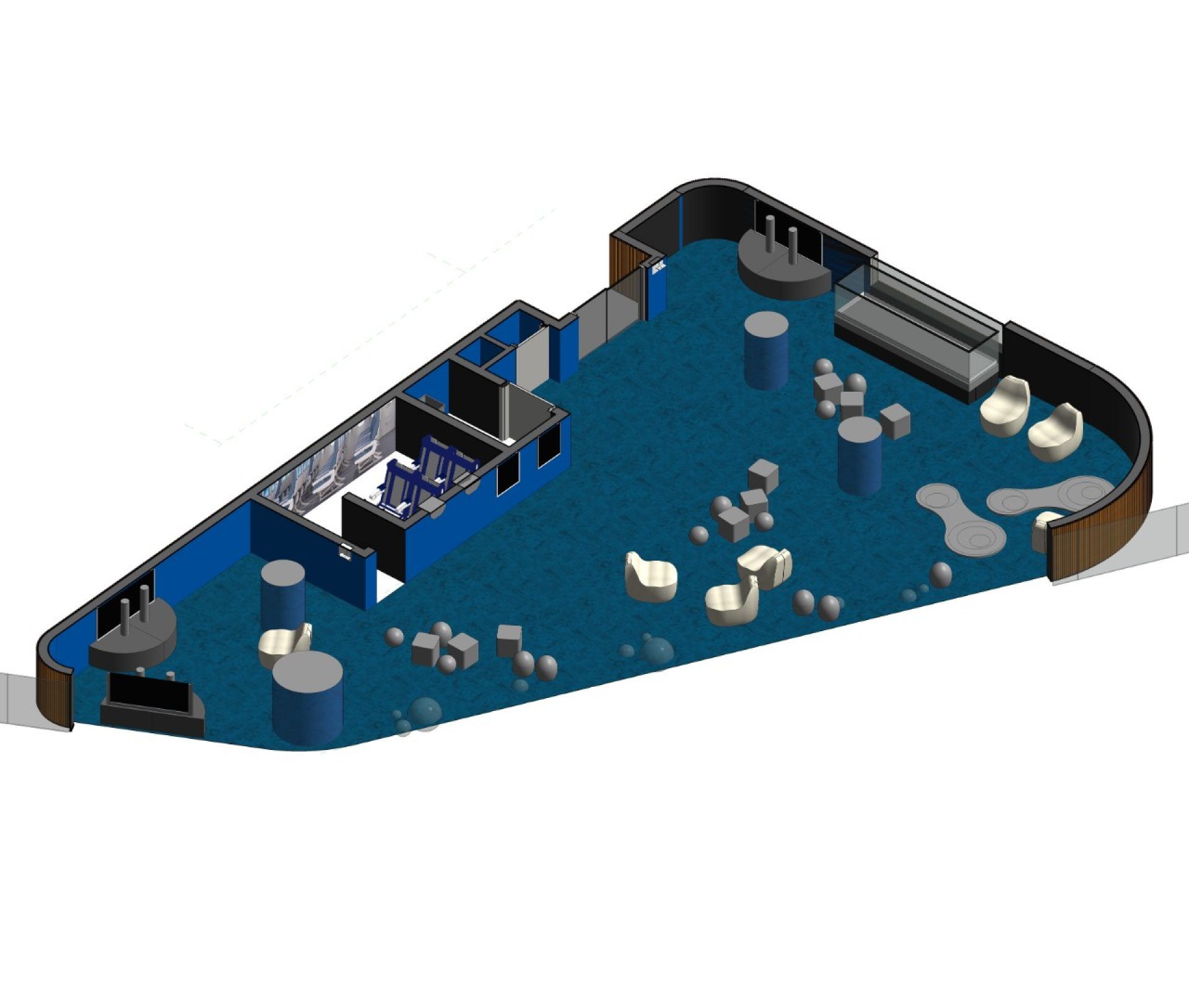 Calming Place Newark Liberty Terminal A's Sensory Room For