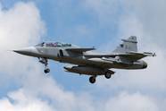 Saab F 39E Gripen Fighter Jet Debuts At Largest Military Exercise In 
