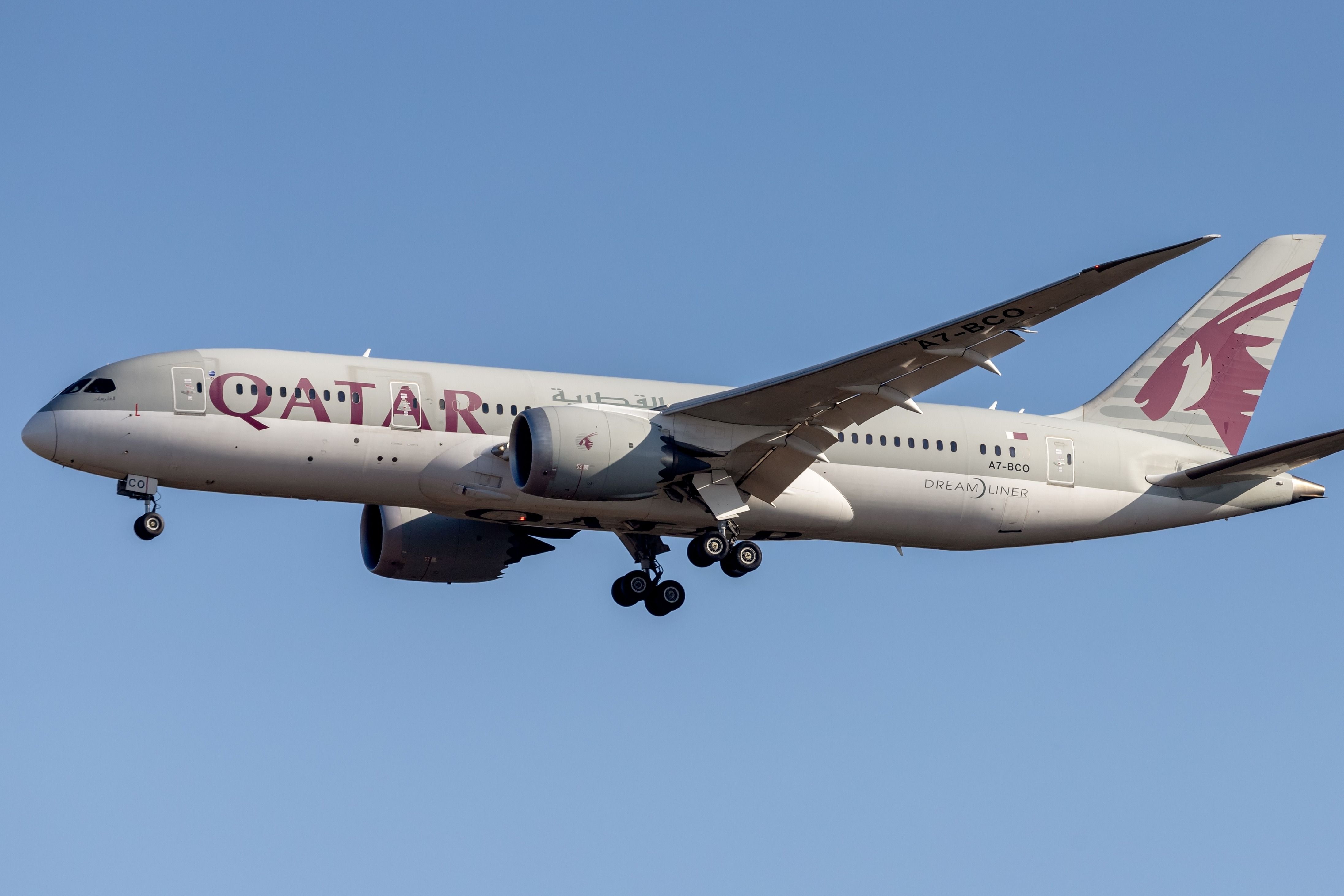 Telsek 787-8 Qatar