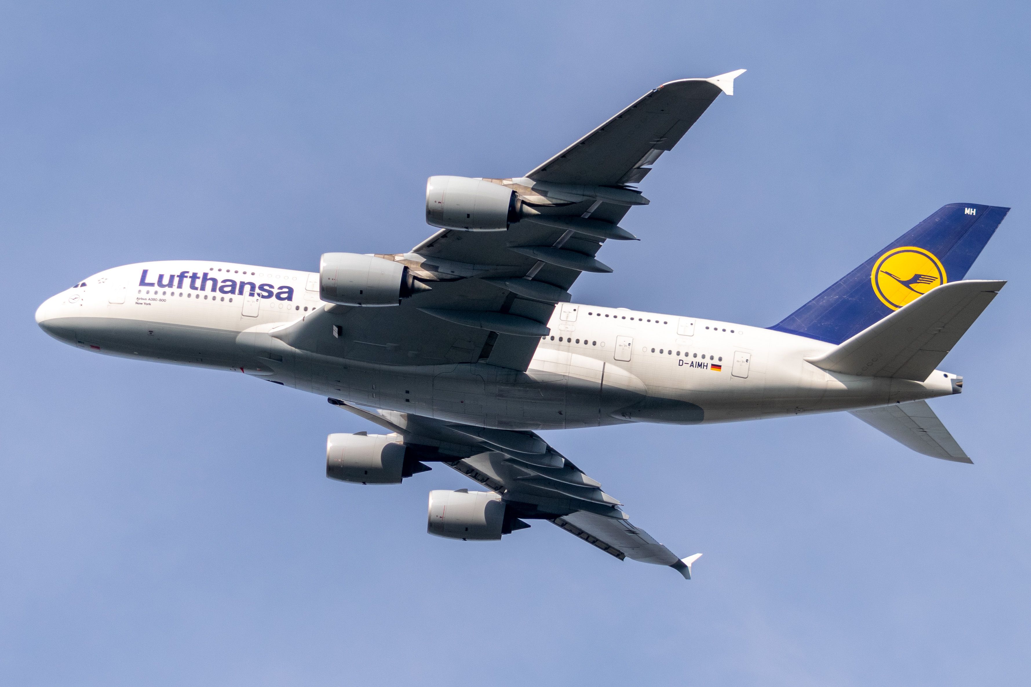 Lufthansa Airbus A380 Inflight